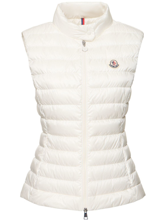 Moncler: Igens nylon down vest - women_0 | Luisa Via Roma