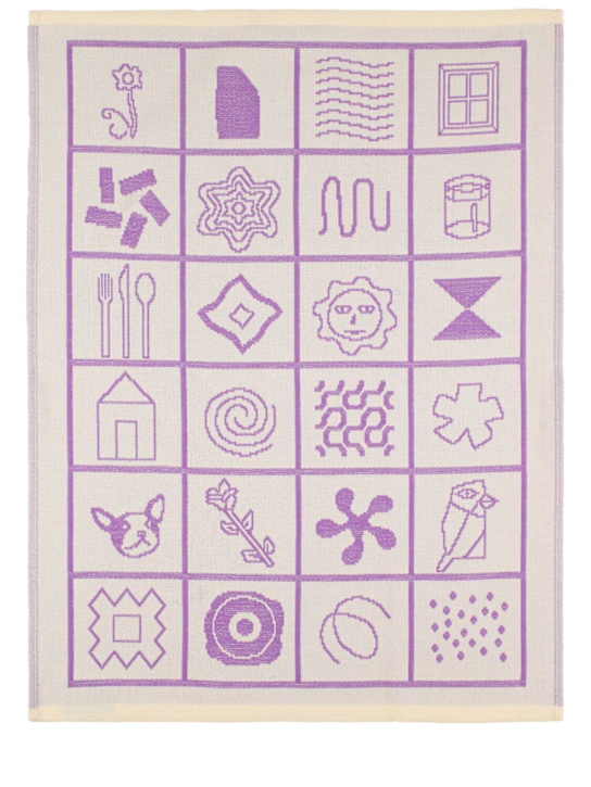 Dusen Dusen: Icon set of 2 dish towels - ecraft_1 | Luisa Via Roma
