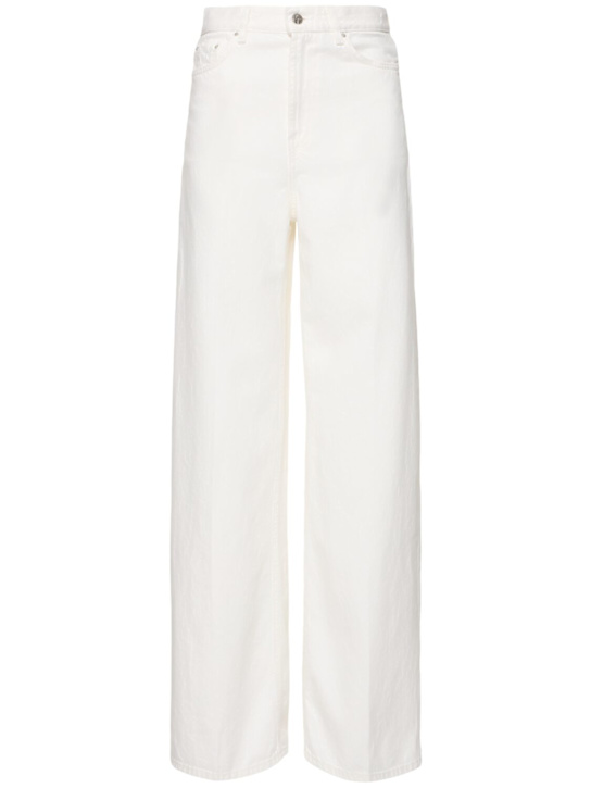 Toteme: Wide leg denim jeans - women_0 | Luisa Via Roma