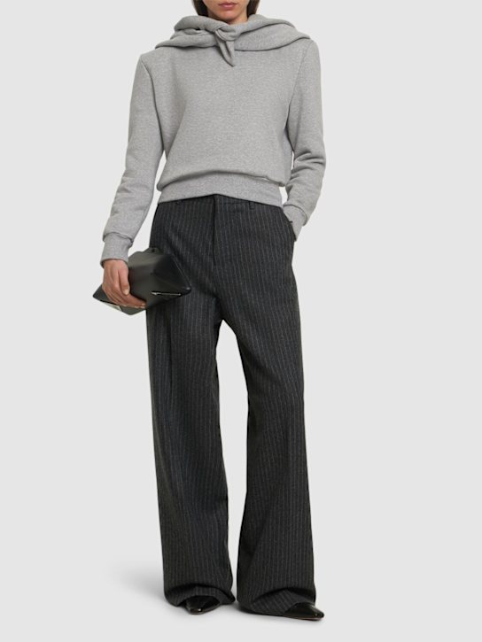 Magda Butrym: Jersey hooded sweatshirt - women_1 | Luisa Via Roma