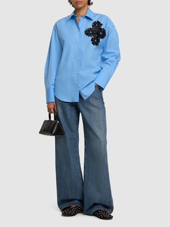 Cotton poplin shirt - Thumbnail 2