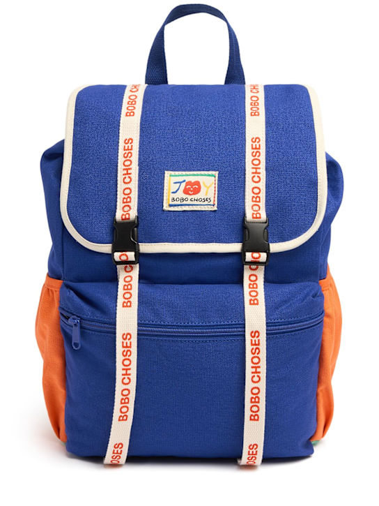 Bobo Choses: コットンキャンバスバックパック - kids-girls_0 | Luisa Via Roma