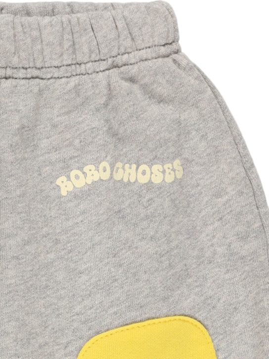 Bobo Choses: Printed cotton sweatpants - kids-boys_1 | Luisa Via Roma