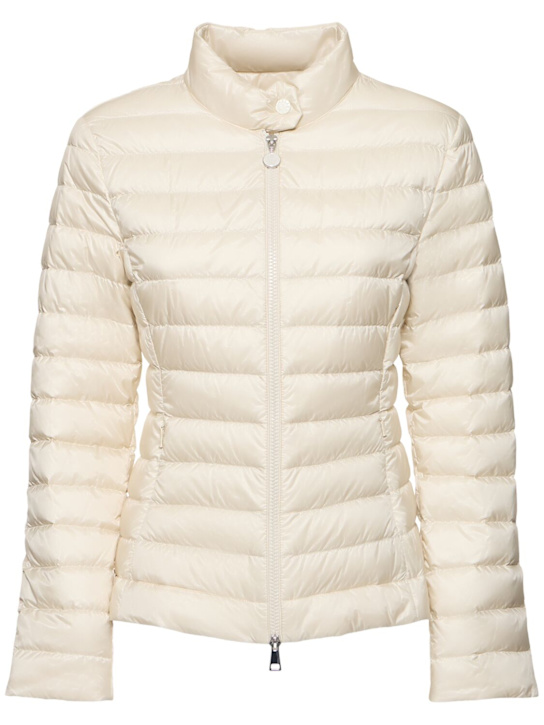 Moncler: Igelle nylon down jacket - women_0 | Luisa Via Roma