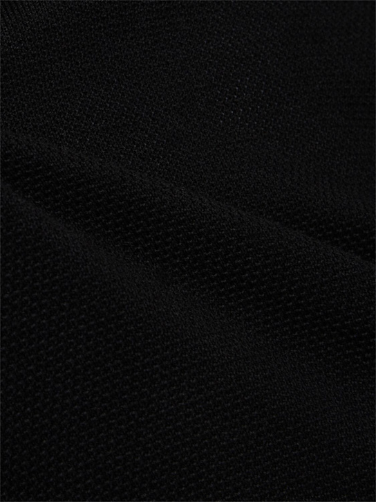 Boss: Ecaio cotton knit sweater - Black - men_4 | Luisa Via Roma