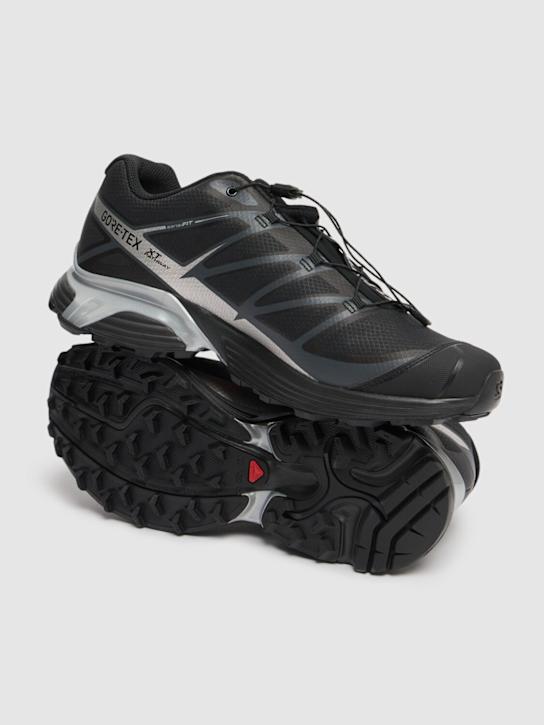 Salomon: XT-Pathway Advanced Gore-Tex sneakers - Black/Silver - men_3 | Luisa Via Roma
