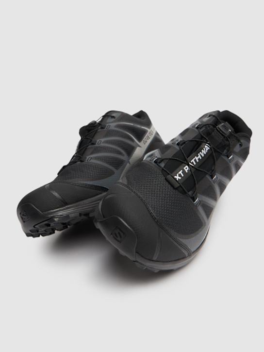 Salomon: XT-Pathway Advanced Gore-Tex sneakers - Black/Silver - men_2 | Luisa Via Roma