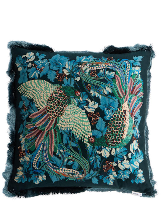 Liberty: Lady Amphora velvet cushion - ecraft_0 | Luisa Via Roma