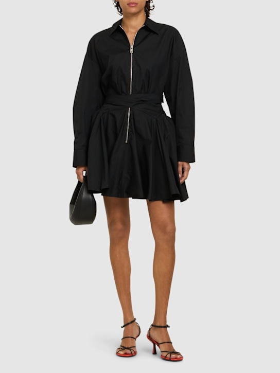 MSGM: Minikleid aus Baumwollpopeline - women_1 | Luisa Via Roma