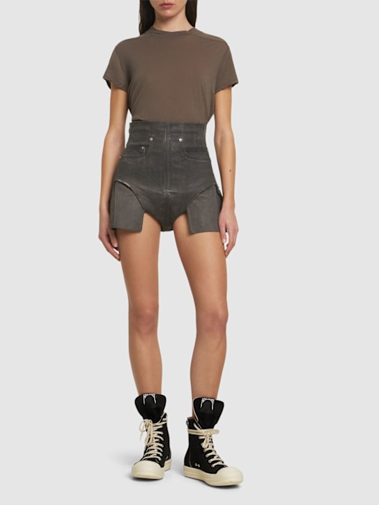 Dirt cutoffs denim shorts - Thumbnail 2
