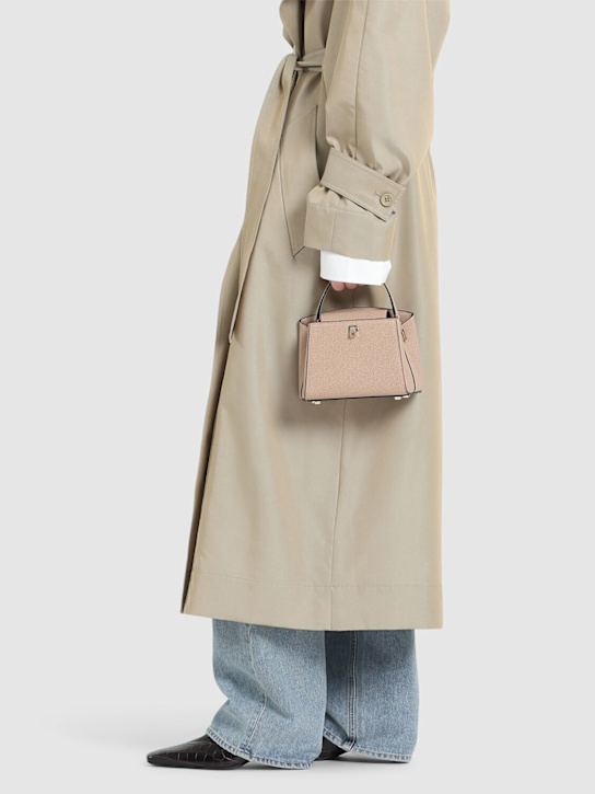 Valextra: Micro Brera soft grained leather bag - women_1 | Luisa Via Roma