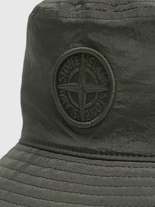 Stone Island Junior: ナイロンバケットハット - kids-girls_1 | Luisa Via Roma