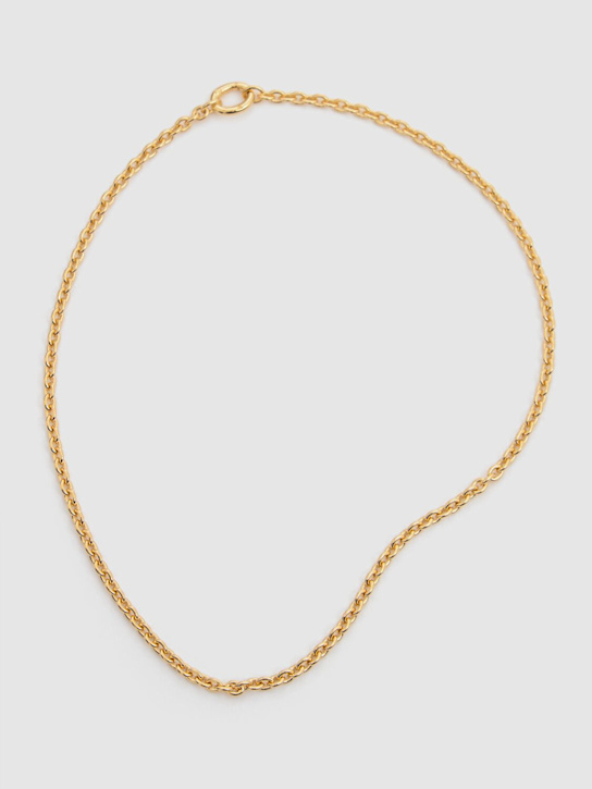 Tom Wood: Ada Chain slim necklace - Gold - men_1 | Luisa Via Roma