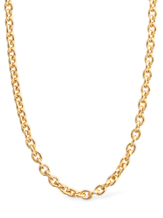 Tom Wood: Ada Chain slim necklace - Gold - men_0 | Luisa Via Roma