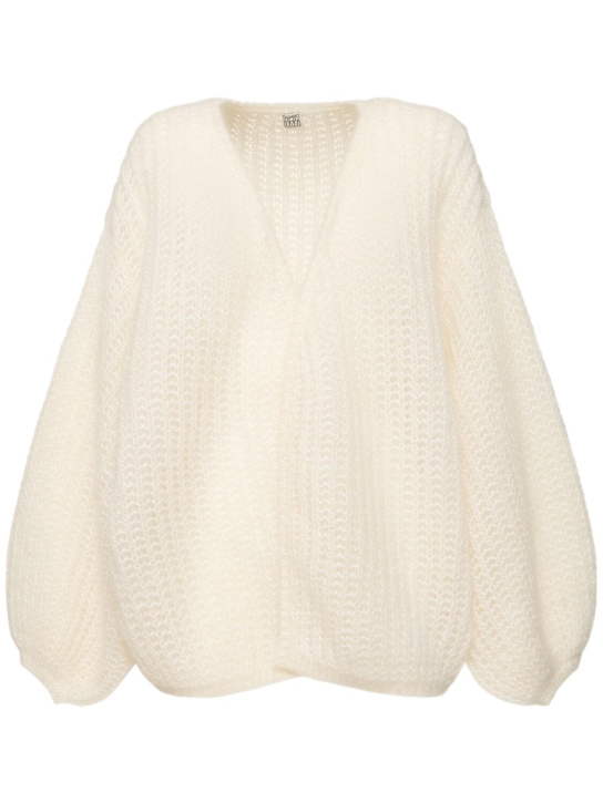Toteme: Puffed sweater - Off White - women_0 | Luisa Via Roma