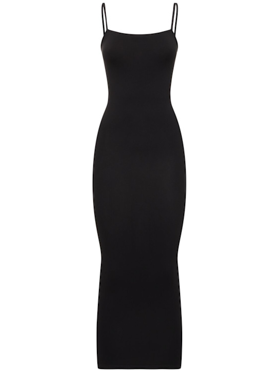 Wolford: Fatal spaghetti strap midi dress - women_0 | Luisa Via Roma