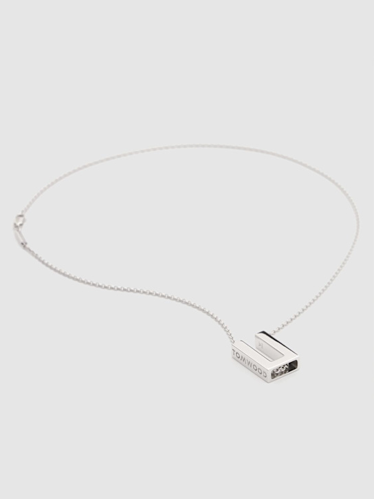 Tom Wood: 18 inch square pendant - men_1 | Luisa Via Roma