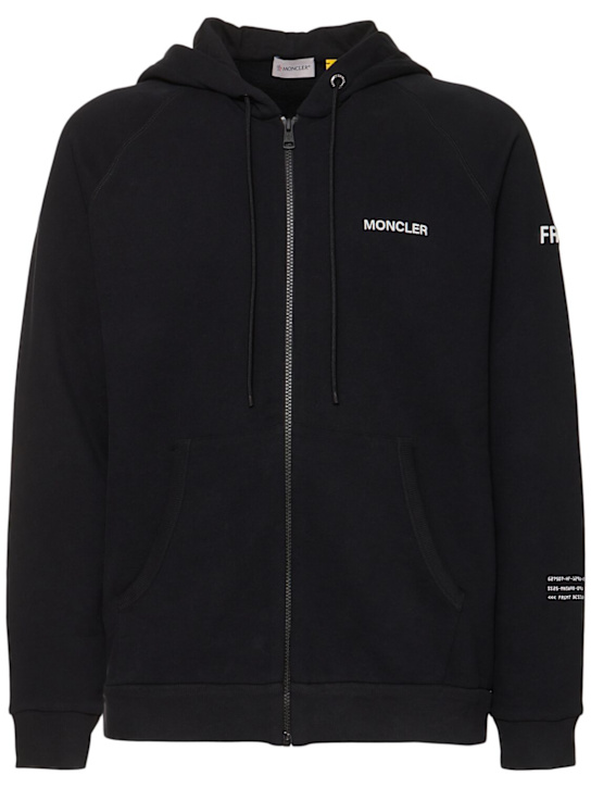 Moncler Genius: Moncler x FRGMT cotton sweatshirt hoodie - men_0 | Luisa Via Roma