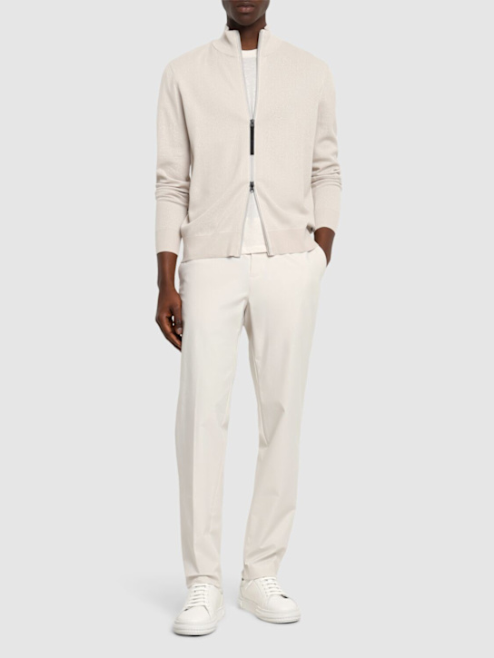 Alphatauri: Fawan zip-up cardigan - men_1 | Luisa Via Roma