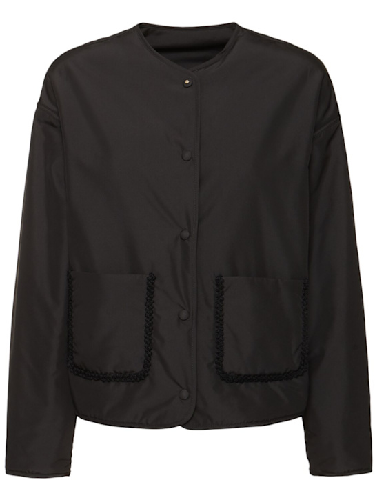 Moncler: Nevers tech jacket - women_0 | Luisa Via Roma