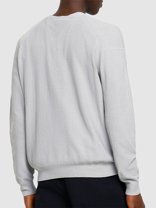 Alphatauri: Fosop sweatshirt - Cloud Grey - men_2 | Luisa Via Roma