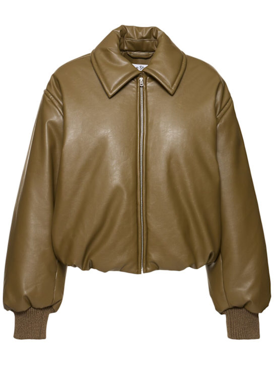 Acne Studios: Onnea padded bomber jacket - women_0 | Luisa Via Roma