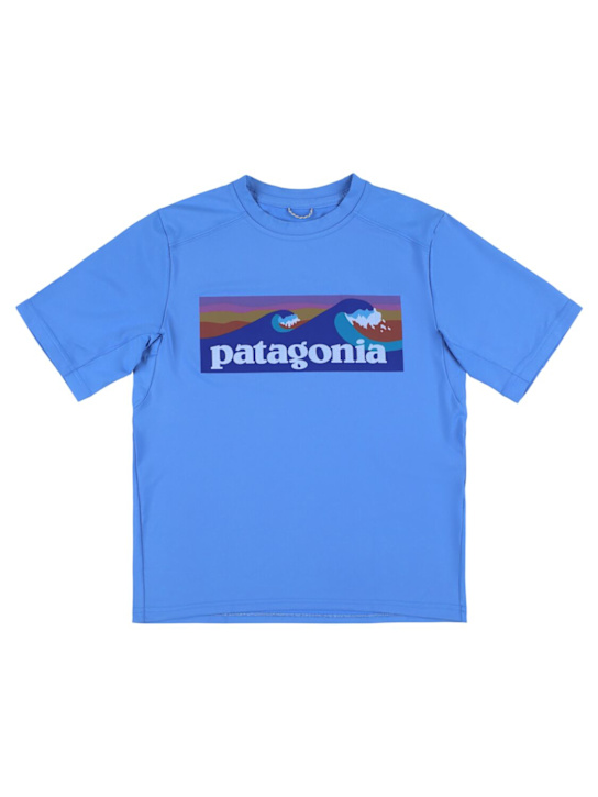 Patagonia: Printed cotton jersey t-shirt - kids-boys_0 | Luisa Via Roma