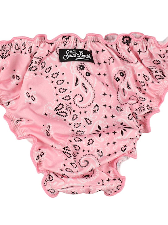 Mc2 Saint Barth: バンダナプリント ビキニ - kids-girls_1 | Luisa Via Roma