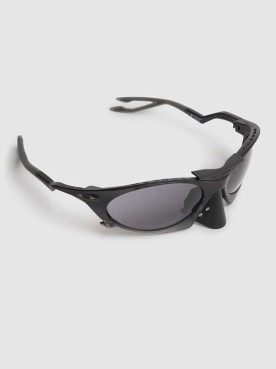 Oakley: Plantaris sunglasses - Matte Black - men_1 | Luisa Via Roma