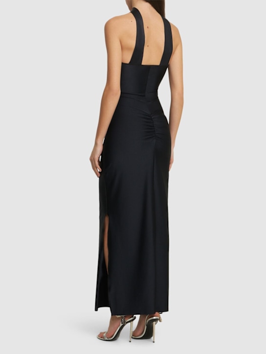 MVP Wardrobe: Luna cut out midi dress - Black - women_2 | Luisa Via Roma