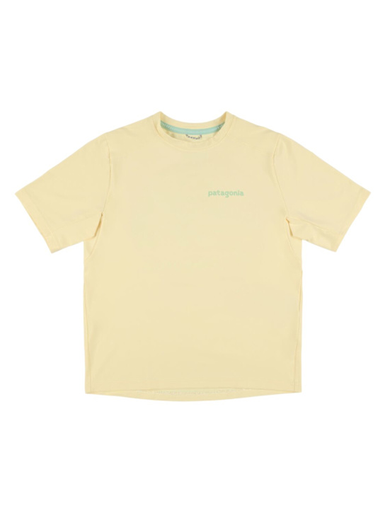 Patagonia: Printed cotton jersey t-shirt - kids-boys_0 | Luisa Via Roma