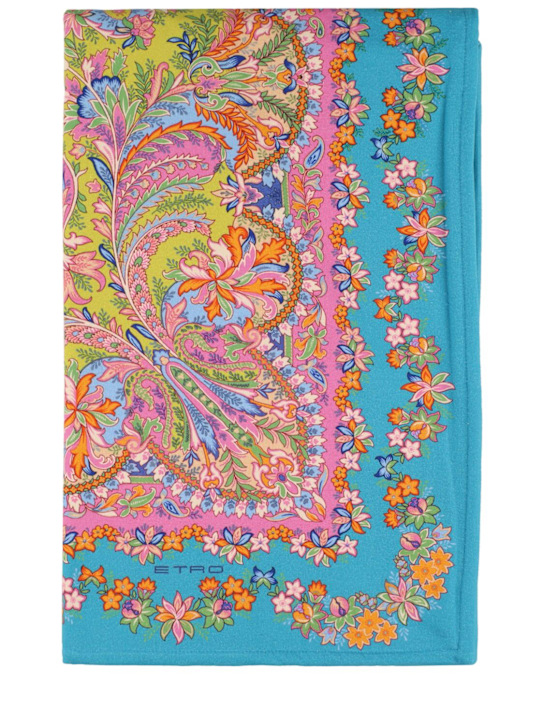 Etro: Toalla de playa Iris - Azul - ecraft_0 | Luisa Via Roma