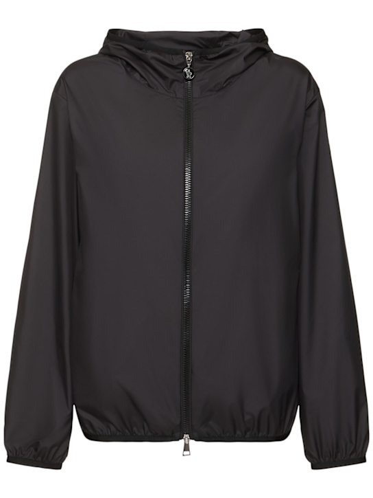 Moncler: Fegeo hooded tech windbreaker jacket - women_0 | Luisa Via Roma