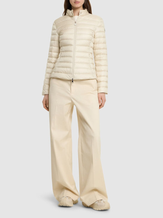 Moncler: Igelle nylon down jacket - women_1 | Luisa Via Roma