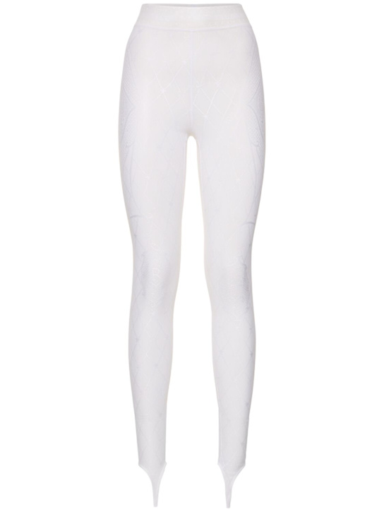 Nike: Calze Riccardo Tisci Broome - Bianco - women_0 | Luisa Via Roma