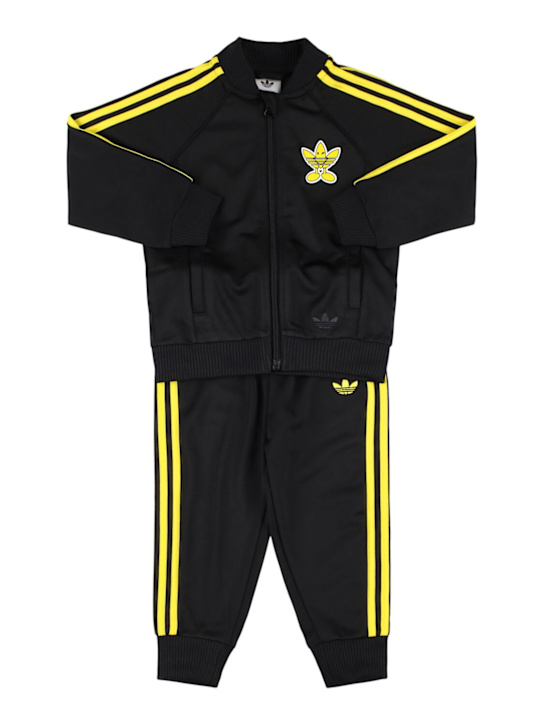 adidas Originals: Recycled poly sweatshirt & sweatpants - kids-boys_0 | Luisa Via Roma