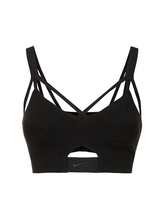 Nike: Soutien-gorge en maille Riccardo Tisci - women_0 | Luisa Via Roma