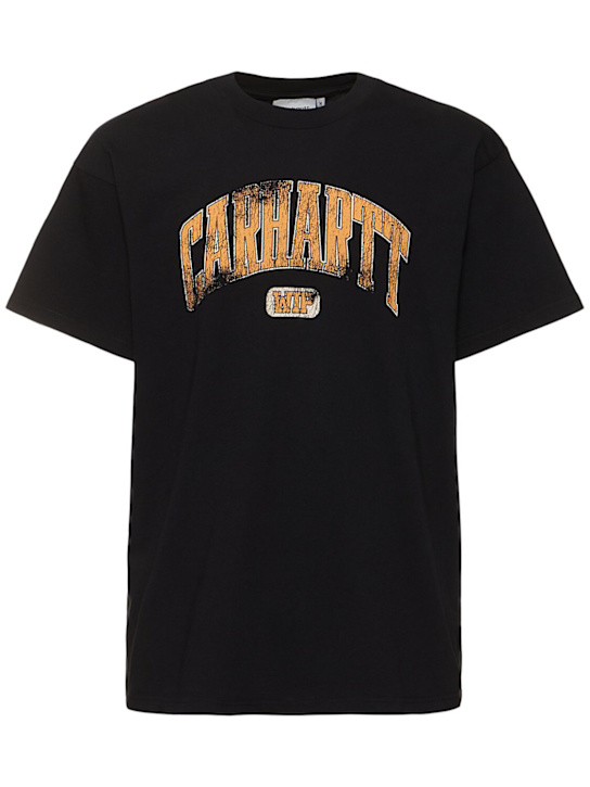 Carhartt WIP: Lecture コットンブレンドTシャツ - men_0 | Luisa Via Roma