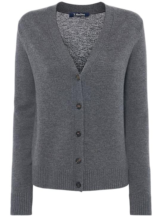'S Max Mara: Apollo knit cardigan - women_0 | Luisa Via Roma