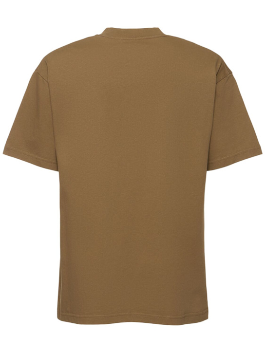 Roa: Logo cotton t-shirt - men_3 | Luisa Via Roma