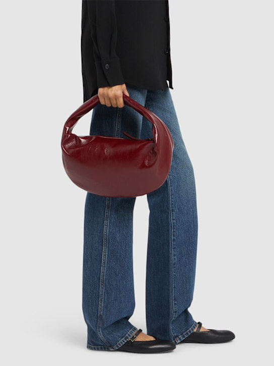 Max Mara: Mmballet leather flat ballerinas - women_1 | Luisa Via Roma