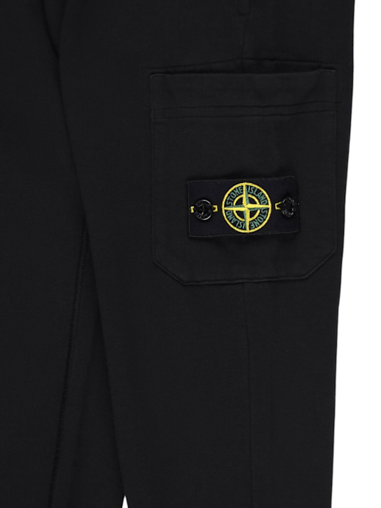 Stone Island Junior: Cotton sweatpants - kids-boys_1 | Luisa Via Roma