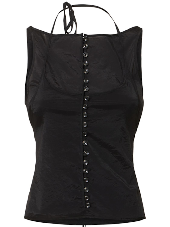 LOW CLASSIC: Sheer tank top - women_0 | Luisa Via Roma