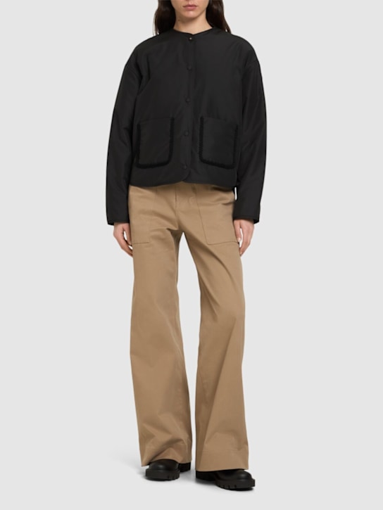 Moncler: Nevers tech jacket - women_1 | Luisa Via Roma