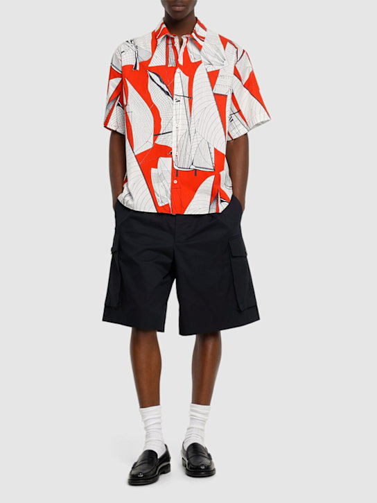 MSGM: Cotton shirt - men_1 | Luisa Via Roma