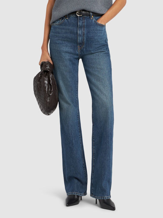 Max Mara: 65mm Lightbootie leather boots - women_1 | Luisa Via Roma