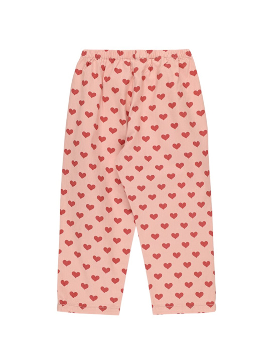 Konges Sløjd: Pantaloni in denim di cotone stampato - kids-girls_1 | Luisa Via Roma