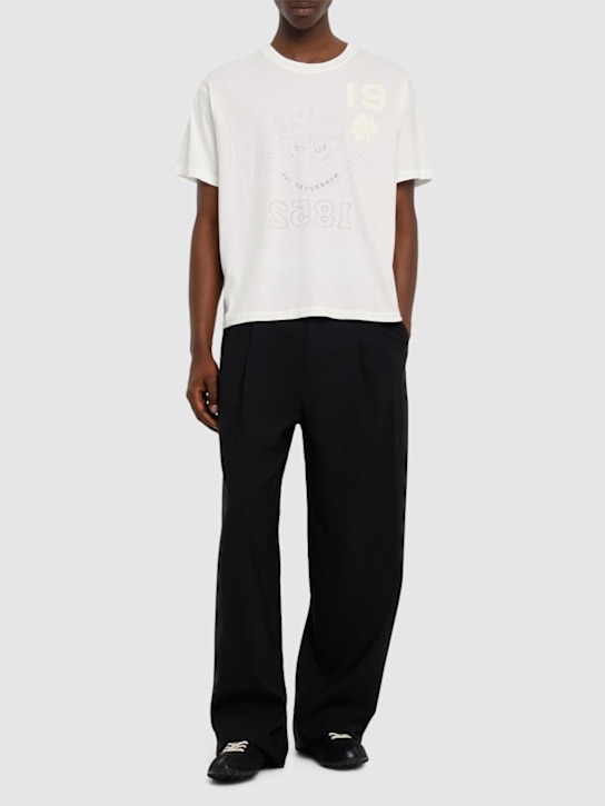 Bode: Reversible Crest t-shirt - men_1 | Luisa Via Roma