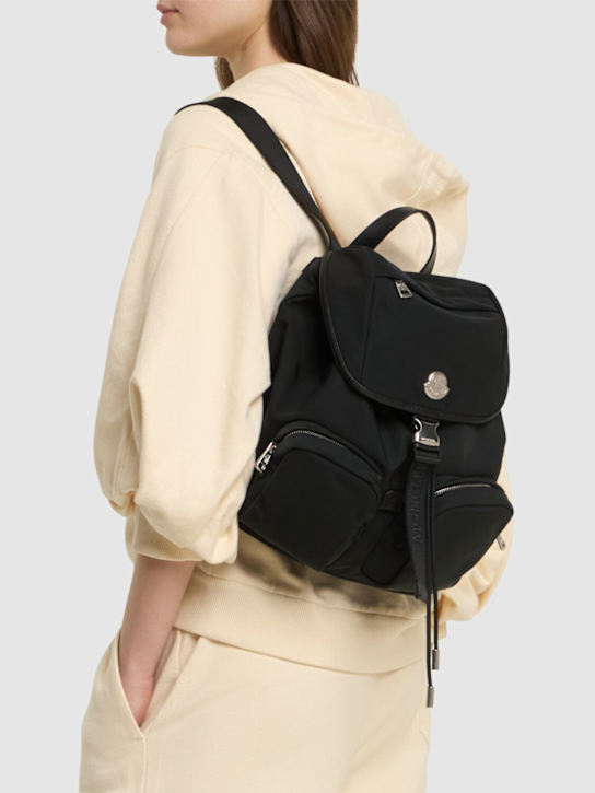 Moncler: New Trick water repellent tech backpack - women_1 | Luisa Via Roma