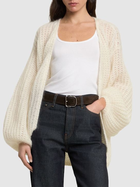 Toteme: Swirl suede belt - women_1 | Luisa Via Roma